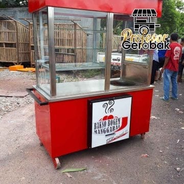 Gerobak bakso unik yang bisa menarik minat pembeli
