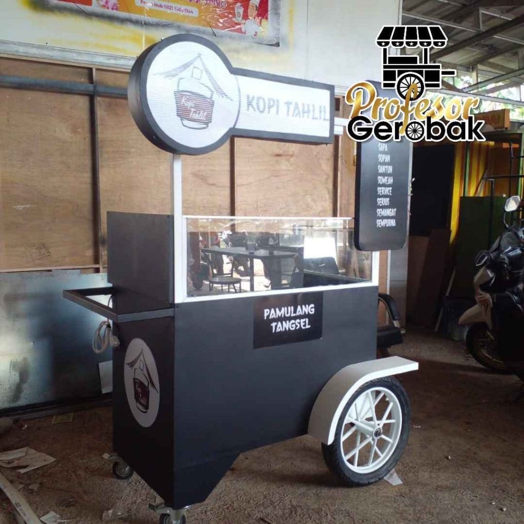 Gerobak Jakarta Timur Desain Minimalis Modern