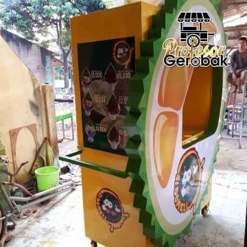 Desain Gerobak Minuman Kekinian yang Menarik Perhatian