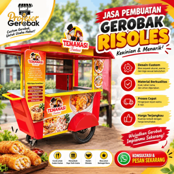 jasa pembuatan gerobak risoles