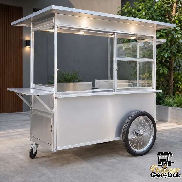 Bikin Gerobak Aluminium