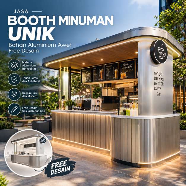 Jasa Booth Minuman Unik